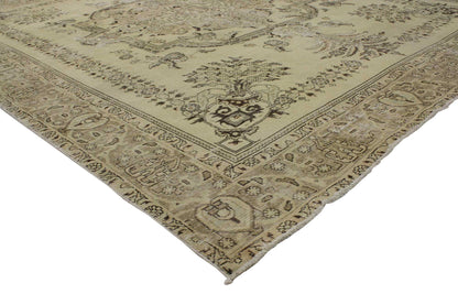 10 x 12 Vintage Tabriz Rug 80301