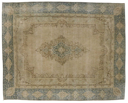 9 x 11 Vintage Kerman Rug 80302