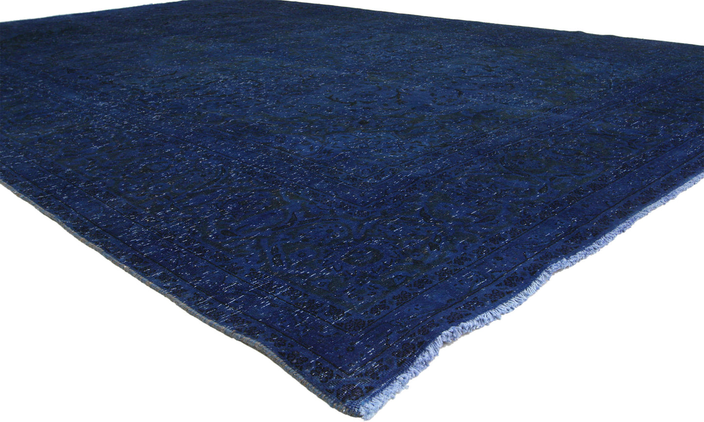 8 x 12 Vintage Overdyed Rug 80308