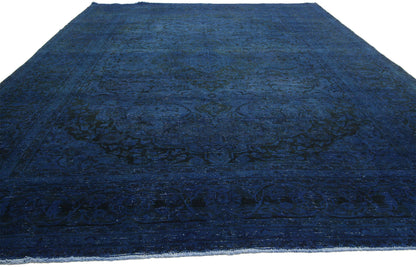 8 x 12 Vintage Overdyed Rug 80308