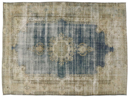 9 x 12 Vintage Kerman Rug 80310