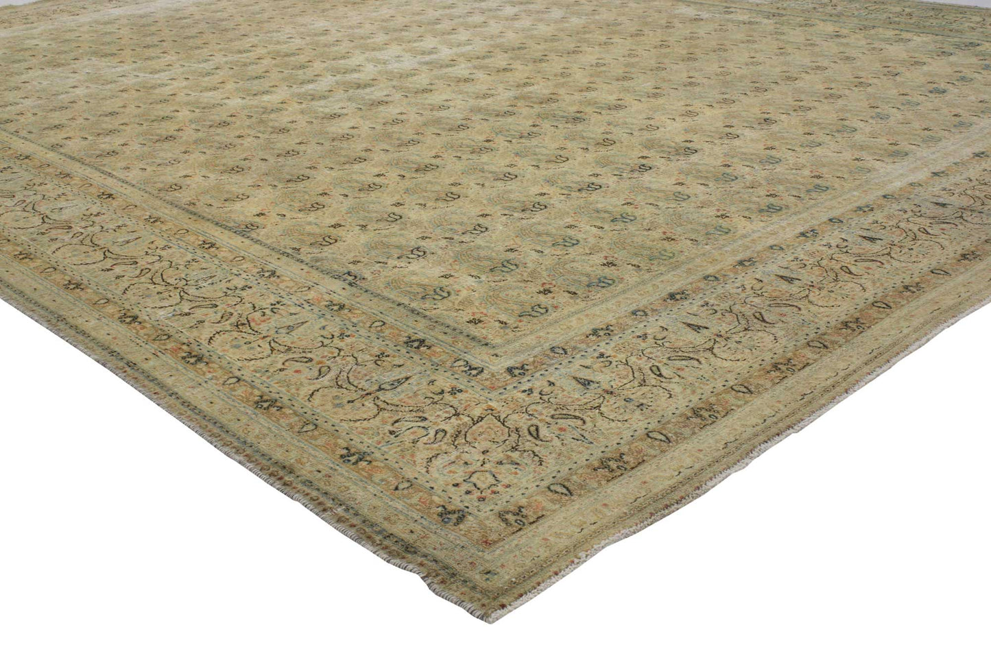 10 x 12 Vintage Persian Kerman Rug 80311