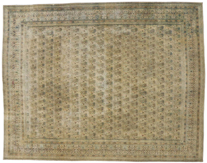 10 x 12 Vintage Persian Kerman Rug 80311