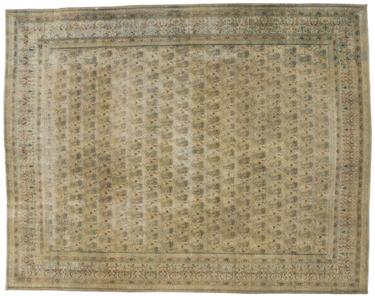 10 x 12 Vintage Persian Kerman Rug 80311