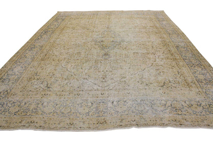 9 x 13 Vintage Persian Kerman Rug 80312