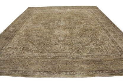 10 x 13 Vintage Tabriz Rug 80315