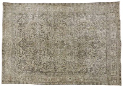 6 x 9 Vintage Tabriz Rug 80316