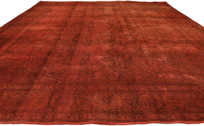 10 x 12 Vintage Overdyed Rug 80318