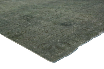 9 x 12 Vintage Overdyed Rug 80319