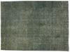 9 x 12 Vintage Overdyed Rug 80319