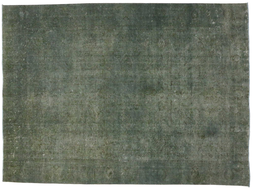 9 x 12 Vintage Overdyed Rug 80319