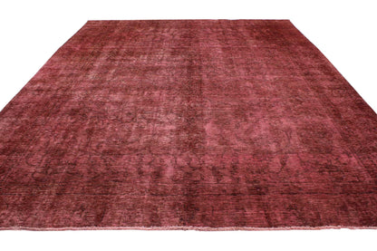 9 x 12 Vintage Overdyed Rug 80323