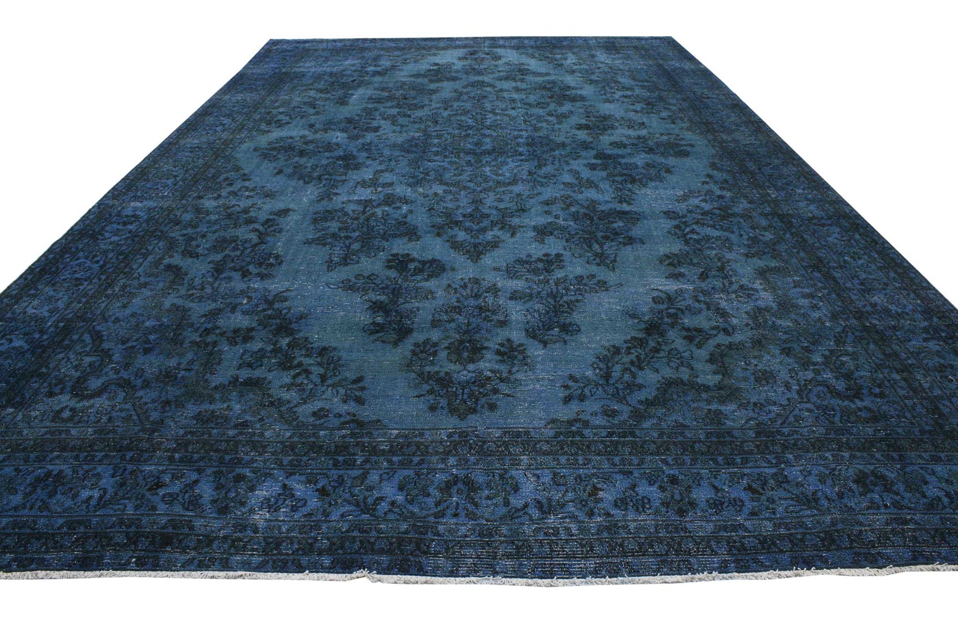 10 x 17 Vintage Overdyed Rug 80324