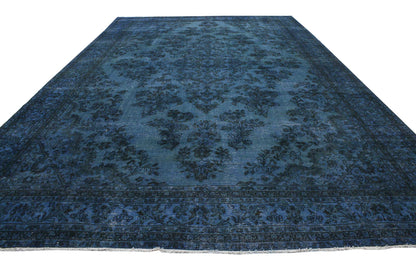 10 x 17 Vintage Overdyed Rug 80324