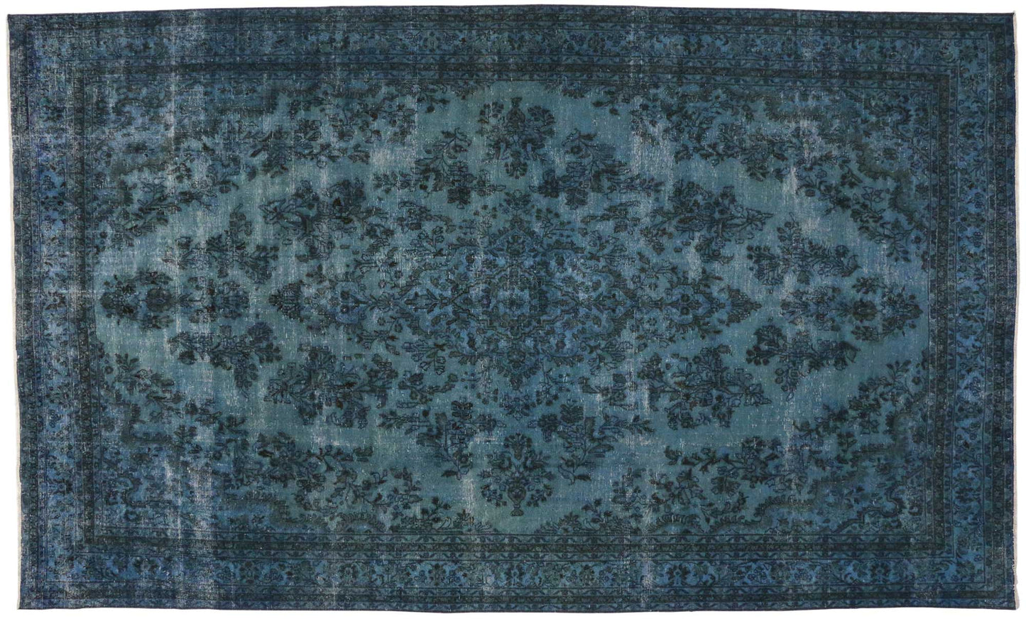 10 x 17 Vintage Overdyed Rug 80324