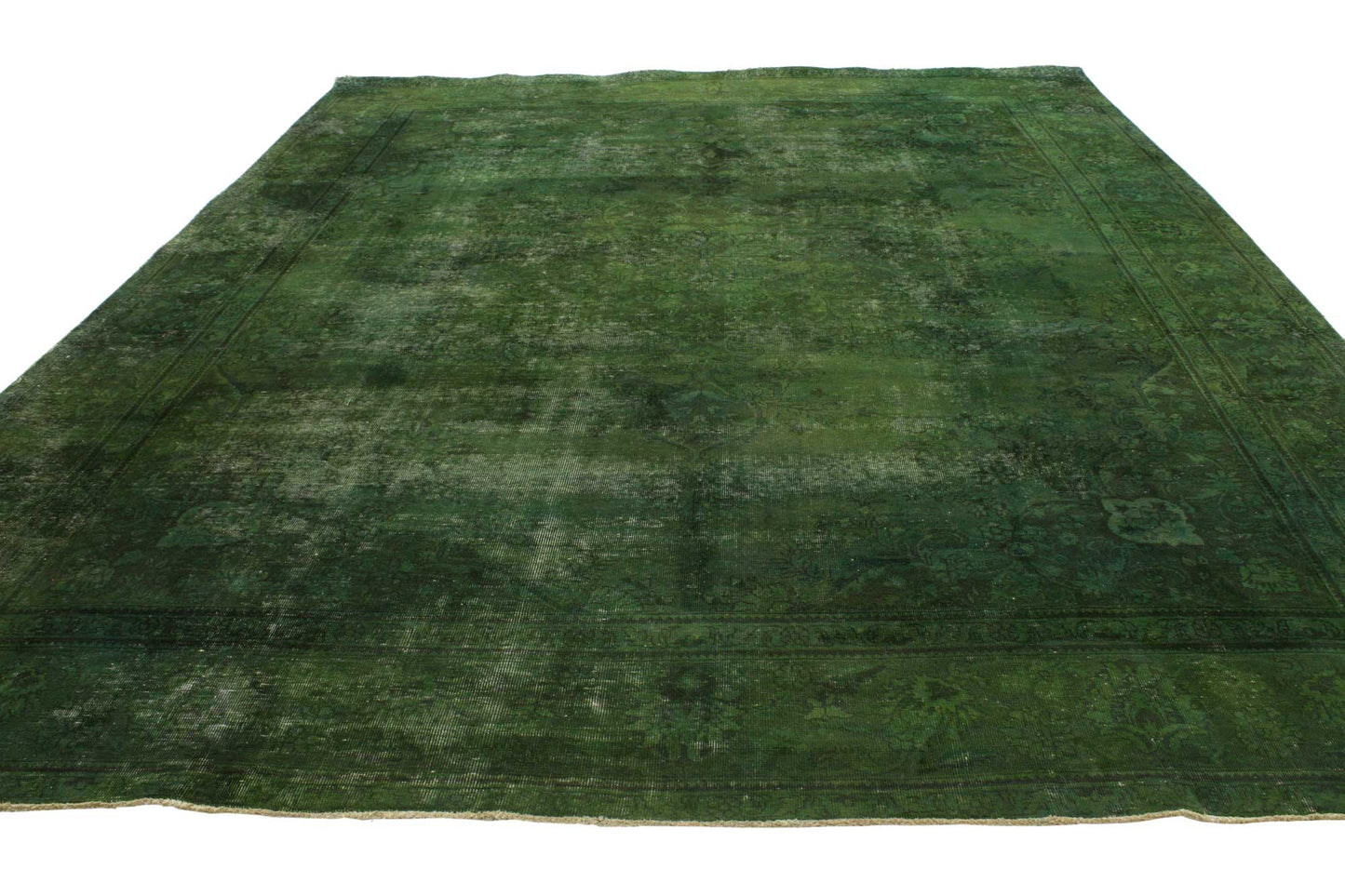 10 x 12 Vintage Overdyed Rug 80325