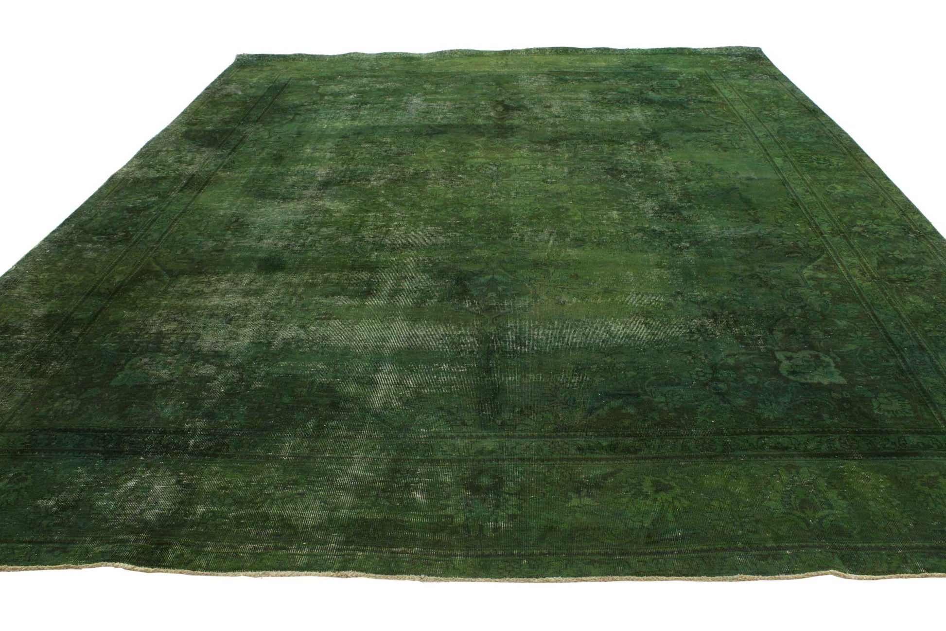 10 x 12 Vintage Overdyed Rug 80325