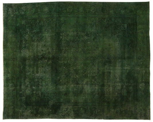10 x 12 Vintage Overdyed Rug 80325