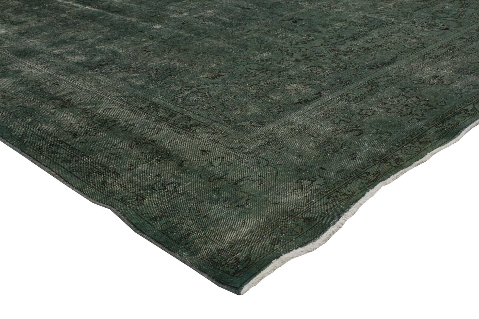9 x 13 Vintage Overdyed Rug 80326