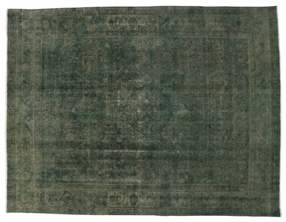 9 x 13 Vintage Overdyed Rug 80326