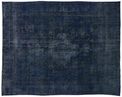 10 x 12 Vintage Overdyed Rug 80327