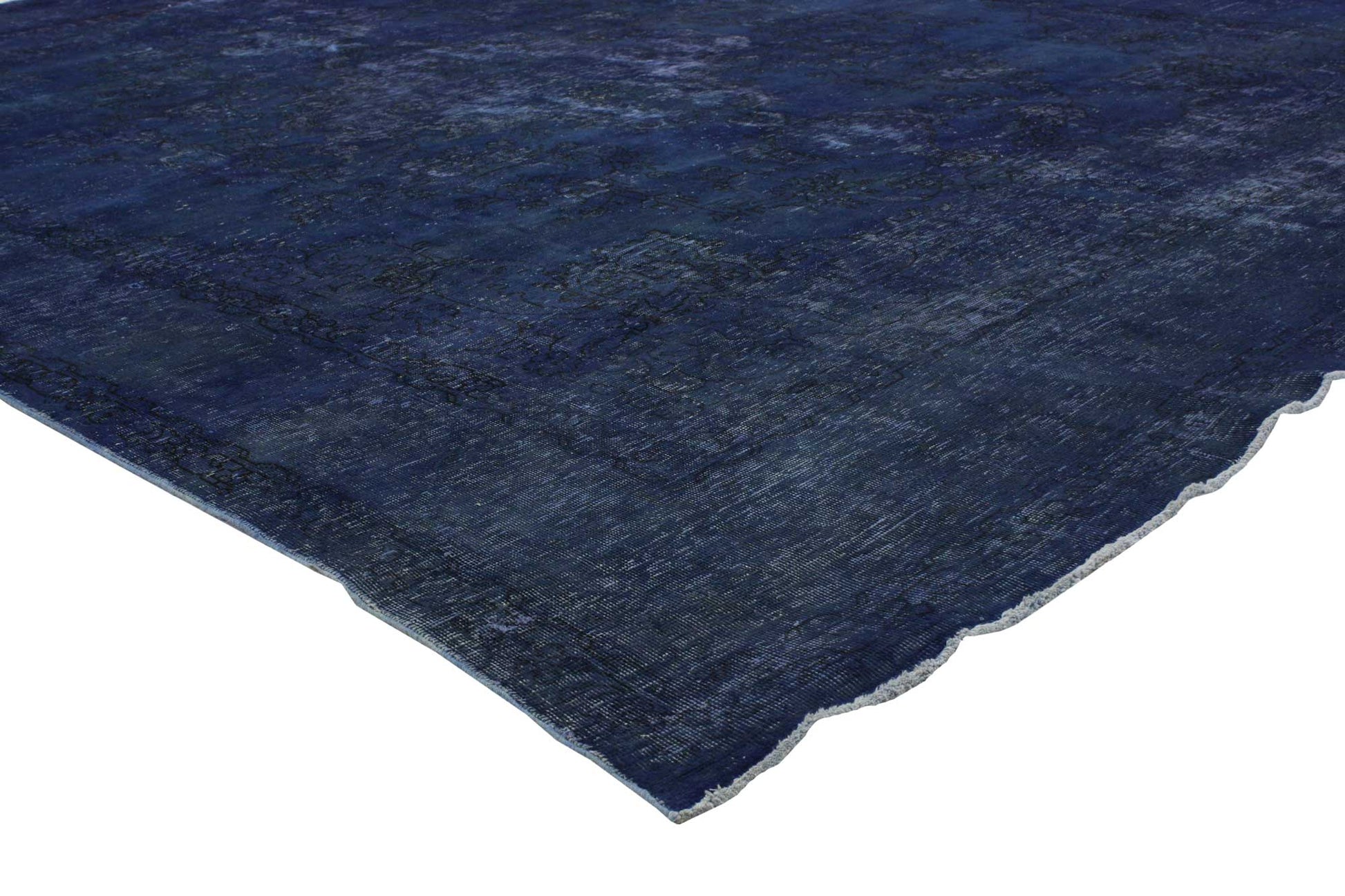 10 x 12 Vintage Overdyed Rug 80327