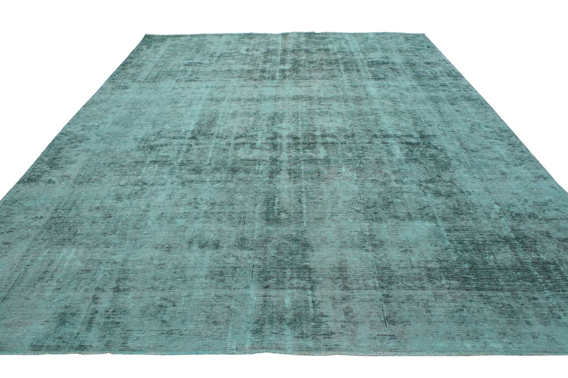 9 x 12 Vintage Overdyed Rug 80328