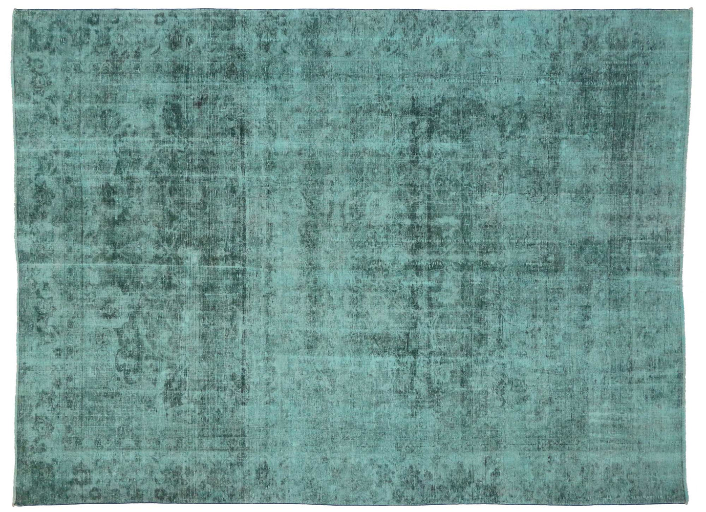 9 x 12 Vintage Overdyed Rug 80328