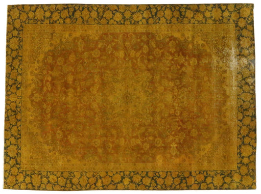 9 x 12 Vintage Overdyed Rug 80329