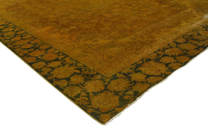 9 x 12 Vintage Overdyed Rug 80329