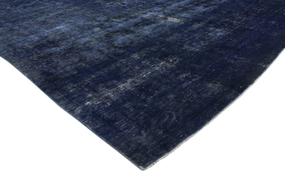 10 x 13 Vintage Overdyed Rug 80330