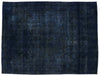 10 x 13 Vintage Overdyed Rug 80330