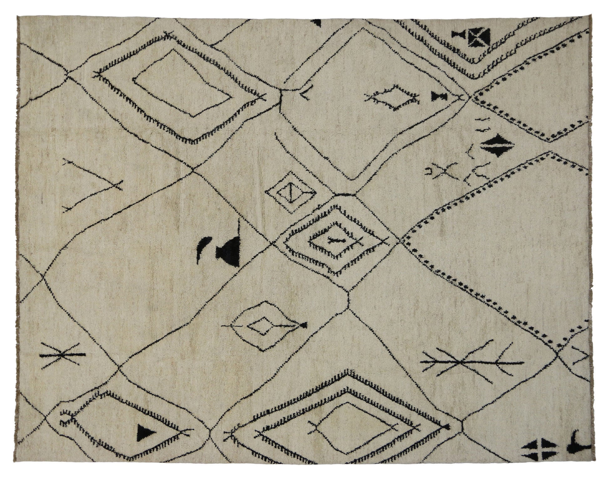 10 x 13 Moroccan Rug 80345