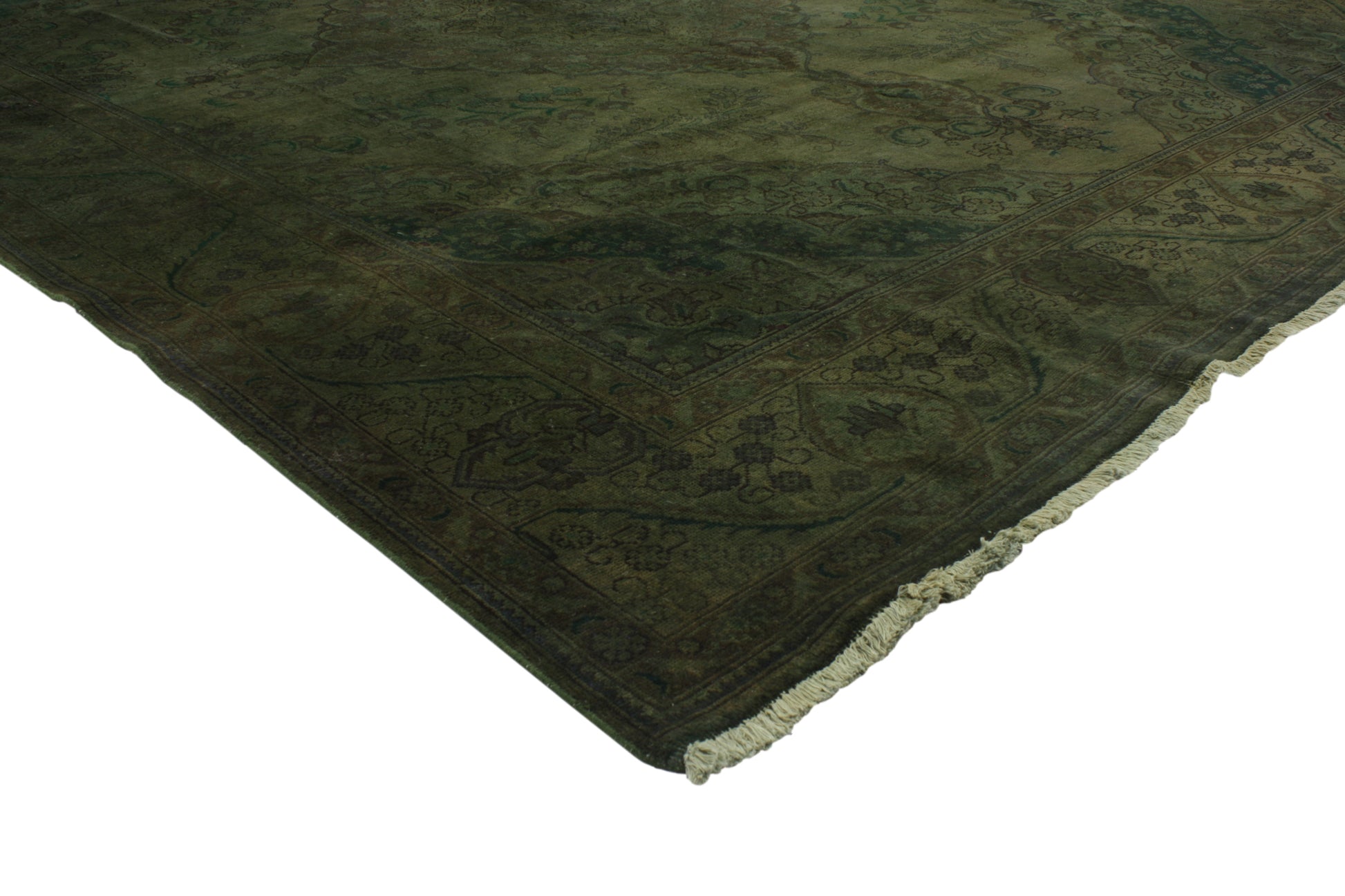 10 x13 Vintage Overdyed Rug 80359