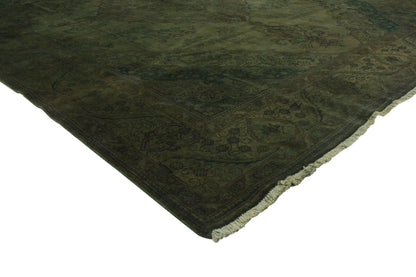 10 x13 Vintage Overdyed Rug 80359