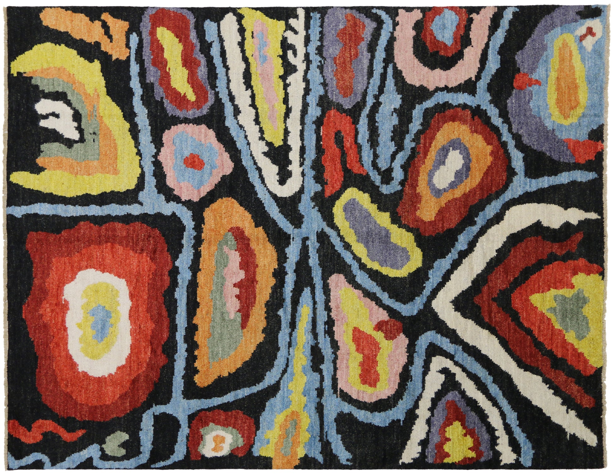 10 x 14 Contemporary Moroccan Rug 80371