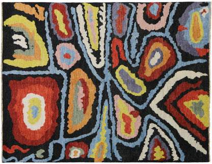 10 x 14 Contemporary Moroccan Rug 80371