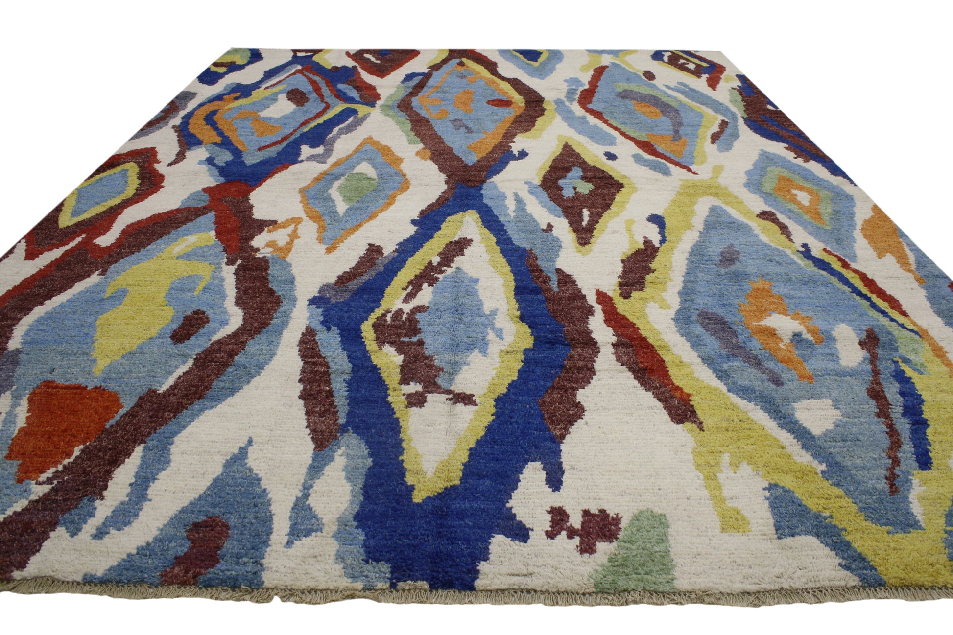 10 x 14 Contemporary Moroccan Rug 80374