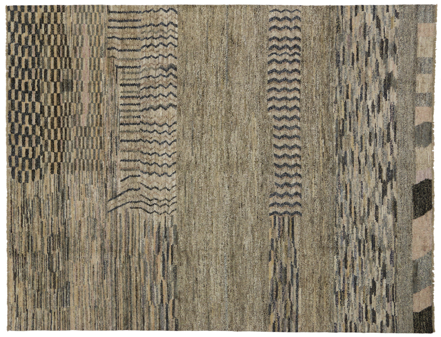 10 x 14 Contemporary Moroccan Rug 80381