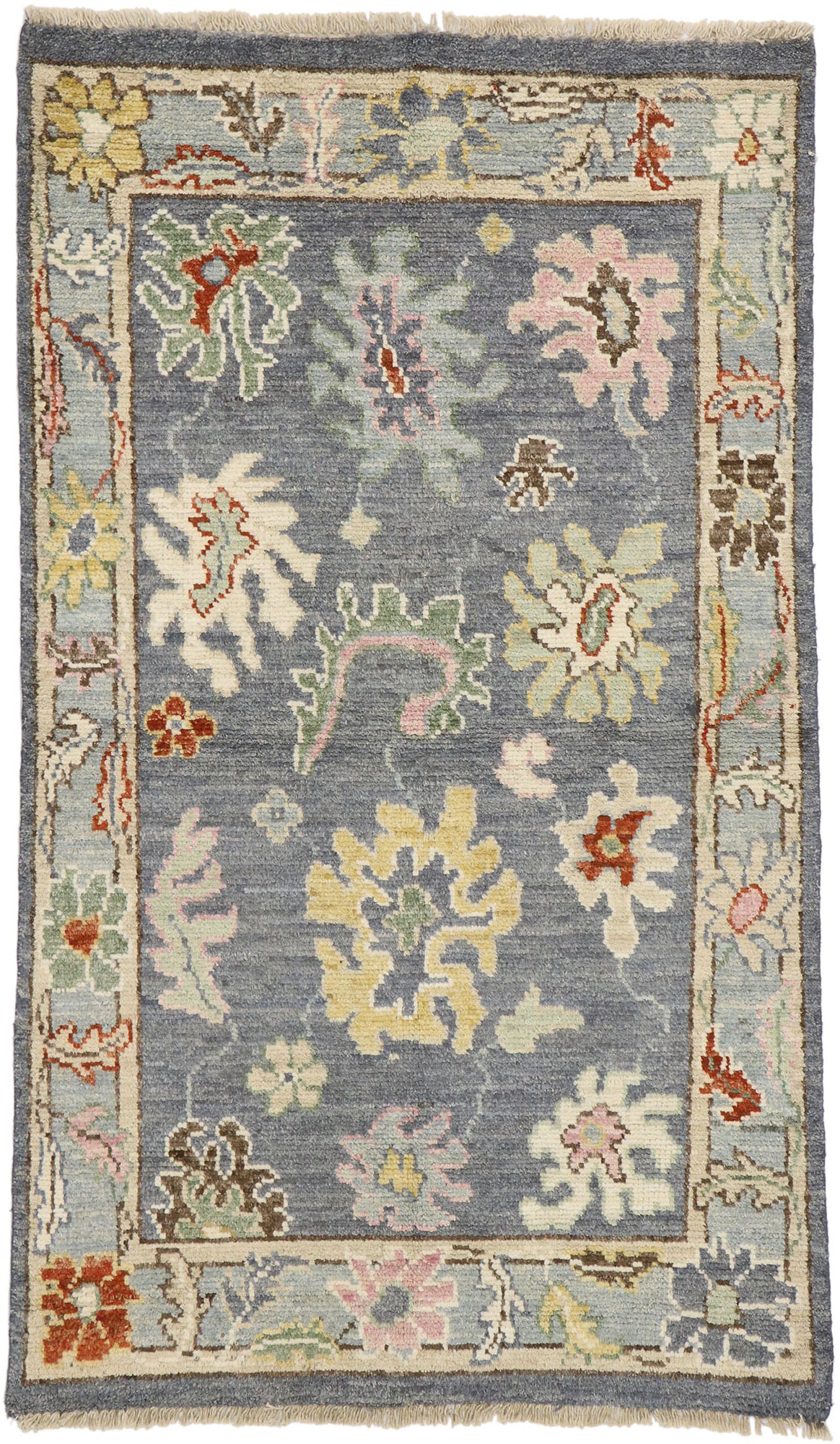 4 x 6 Colorful Oushak Rug 80390
