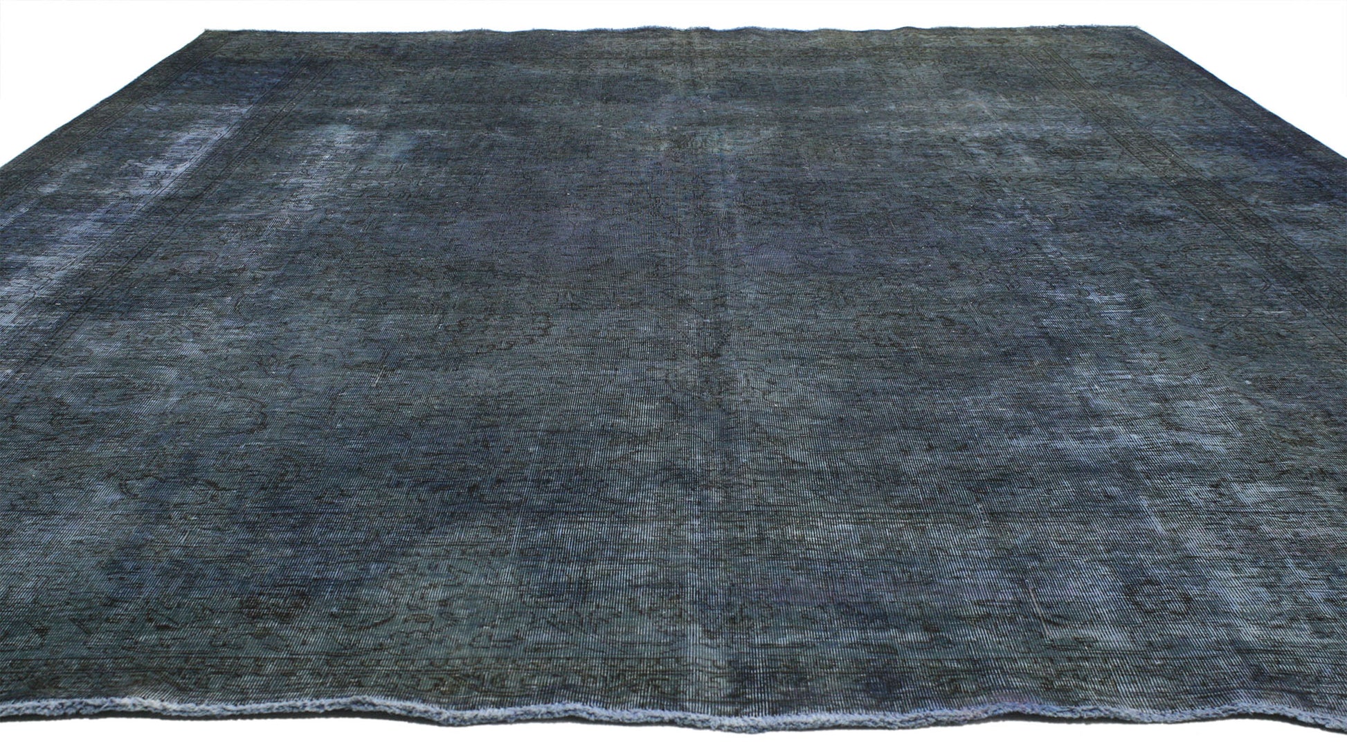 10 x 12 Vintage Overdyed Rug 80395
