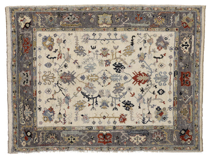 9 x 12 Contemporary Oushak Rug 80404