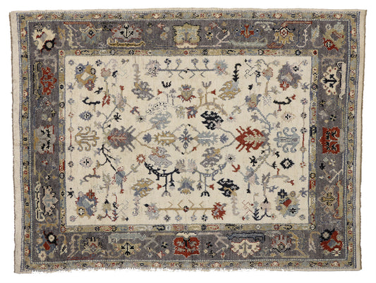 9 x 12 Contemporary Oushak Rug 80404