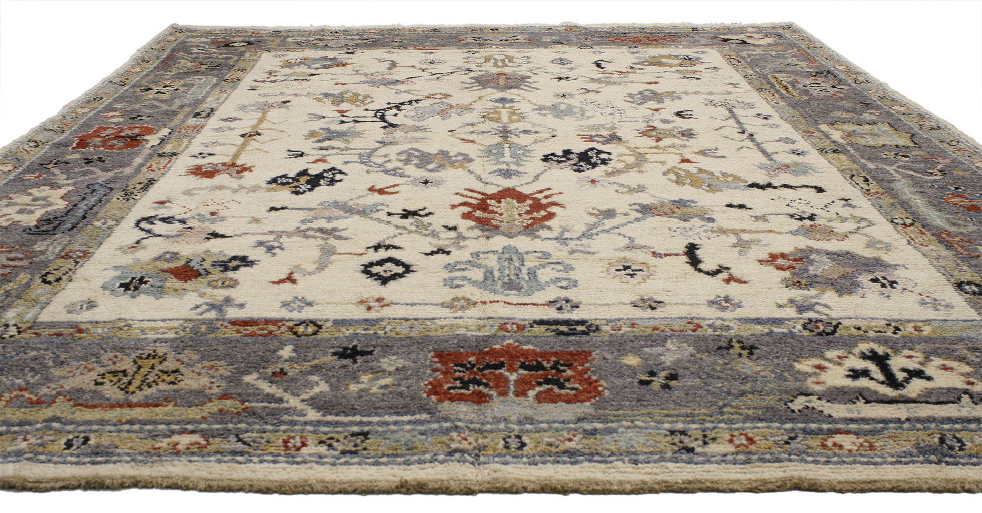 9 x 12 Contemporary Oushak Rug 80404