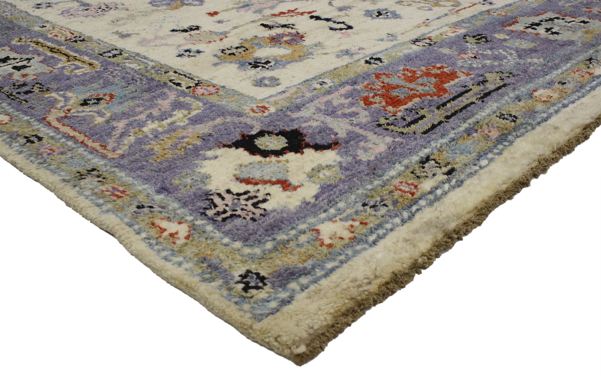 9 x 12 Modern Oushak Rug 80405