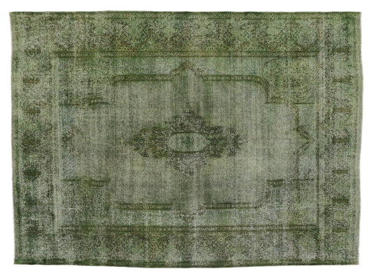 9 x 12 Vintage Overdyed Rug 80414