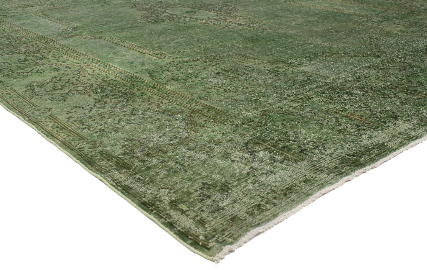 9 x 12 Vintage Overdyed Rug 80414