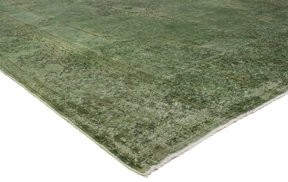 9 x 12 Vintage Overdyed Rug 80414