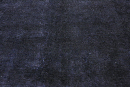9 x 12 Vintage Distressed Overdyed Rug 80415
