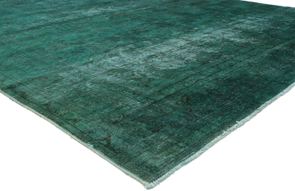 9 x 13 Vintage Overdyed Rug 80417